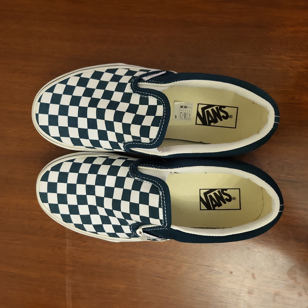 Vans Checkerboard Green